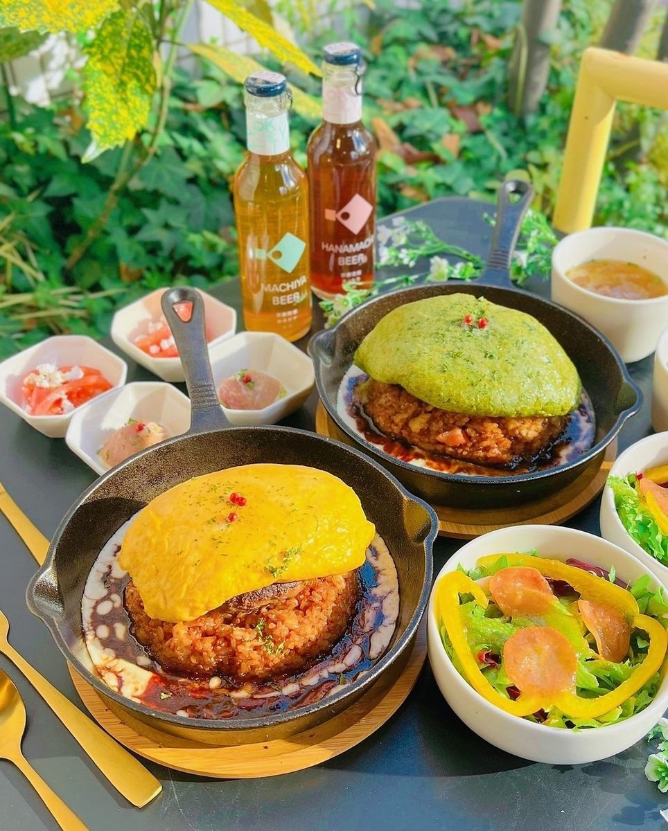 A restaurant where you can enjoy organic local Kyoto vegetables and meat dishes for lunch.