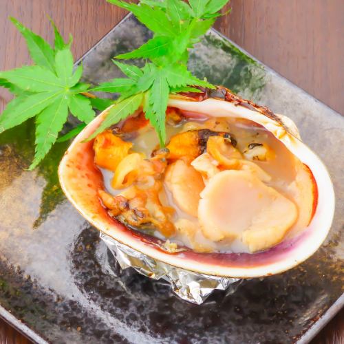 活蛤 焼き