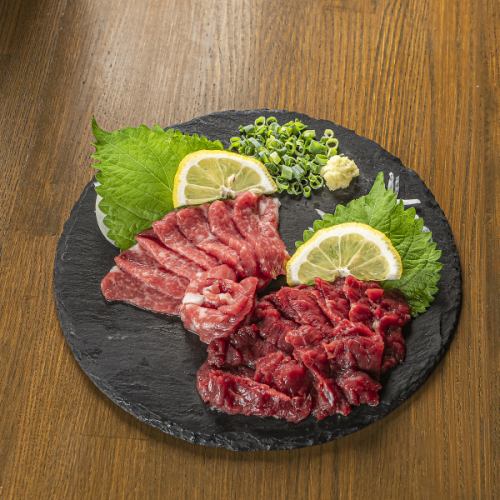 馬刺し 2品盛り