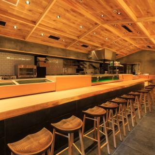 カウンター席