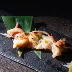 鯛頭塩焼き/いか下足西京焼き/タコ唐揚げ　各