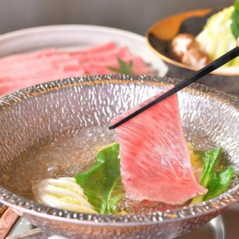 《しゃぶしゃぶ鍋コース》