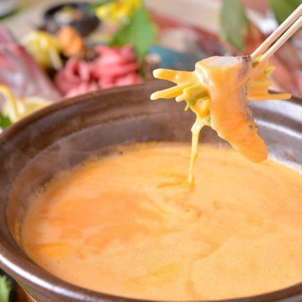 《흑모 와규·해물 운탄 샤브샤브 코스》