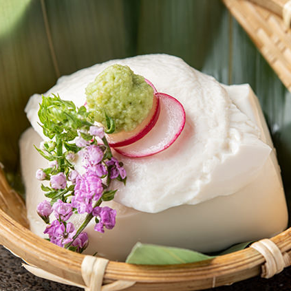 Handmade colander tofu