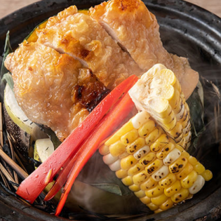 Straw-grilled Banshu 100-day chicken