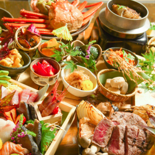 [Kobe beef/beef cutlet/7 kinds of sashimi/sea bream rice] "Summer's KIWAMI" 8,000 yen course (12 dishes in total)