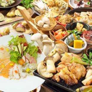【11月末まで】日～木限定『秋の和-NAGOMI-』3,000円コース（全11品）飲み放題込 5,000 円