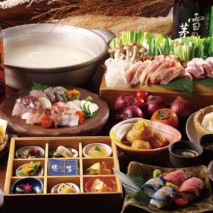 【12월 개시】선어 대어 모듬 5종・아와지 와규【겨울의 아와지-AWAJI-】5,000엔 ★무료 뷔페 포함 7,000엔