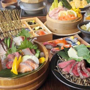 【6月開始】淡路和牛と明石鯛【夏の匠コース】6000円★飲み放題付8000円