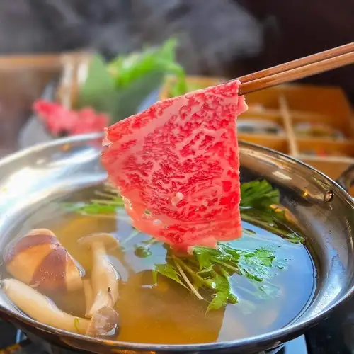 Awaji Wagyu Ribeye Shabu-Shabu Set Meal