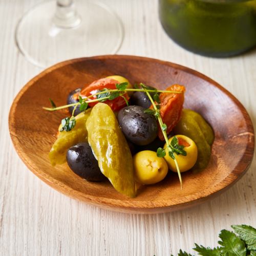 olives and pickles