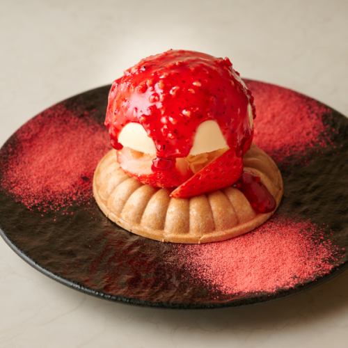 いちごのババロア