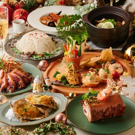 【12月24-25日】包含烤鴨在內的7道菜「2025聖誕節菲奧雷套餐」+迎賓飲品