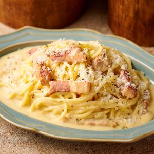 自製培根卡邦尼