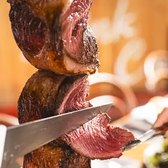 ★期間限定ディナー★豪華20種類シュラスコ+サーロイン食べ放題120分5500円(税込)