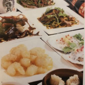 经理推荐的高级套餐+90分钟无限畅饮5,500日元（含税）