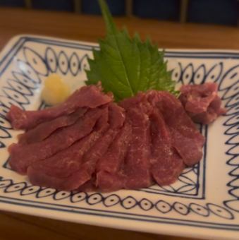 天然馬刺し