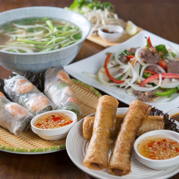 【ディナー用メニューも豊富！】ボリュームたっぷりの本格ベトナム料理