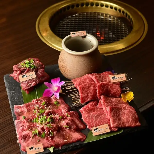 【贅沢なひと時】沖縄県産和牛の盛り合わせ◆極上の旨味を独自のルートで仕入れ！是非ご堪能ください