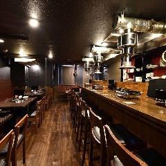 落ち着いた店内で焼肉