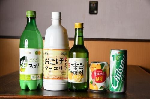 韓国らしいドリンク多数！