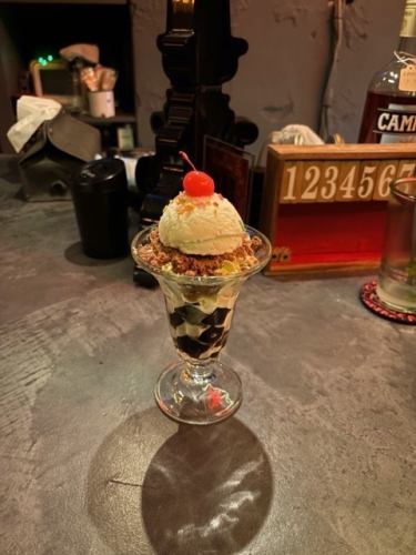 コーヒーゼリーパフェ