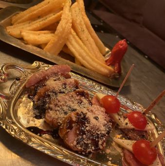 【20時までの来店限定】90分飲み放題付き！おまかせ4品　2000円（税込）