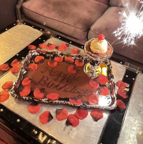 【バースデープレート】誰かを祝いたい夜に