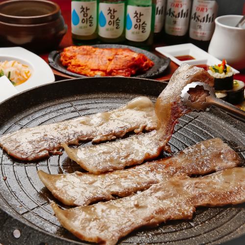 【大定番♪飲み放題付】サムギョプサルコース！