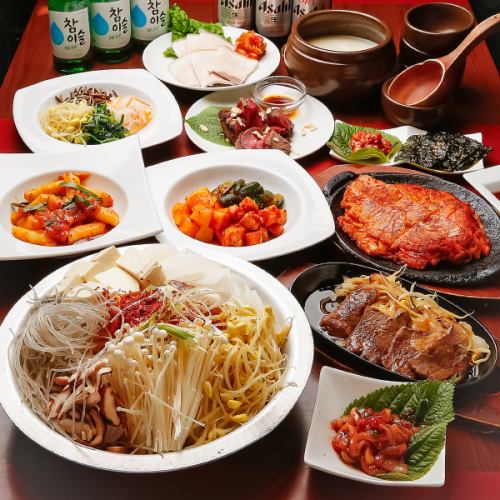 [All-you-can-drink of 70 types for 120 minutes] ☆ Satisfying ☆ Tetchan hotpot course ♪ 7,000 yen (tax included)