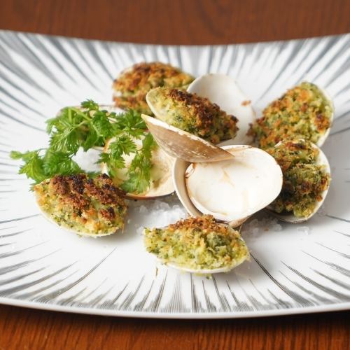 Breaded clams