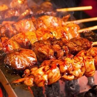 炭火×焼きとん焼鳥180円~