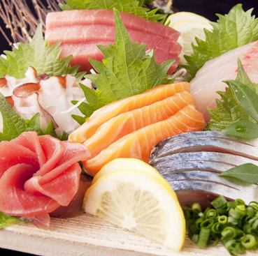 【産地直送◎】寒ぶり・インドマグロ入り刺身5種盛り合わせ&広島県産大粒カキフライ『木村屋コース』6000円