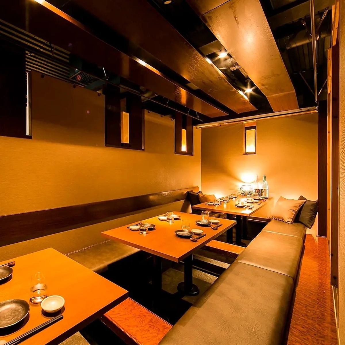 We have completely private rooms for groups.