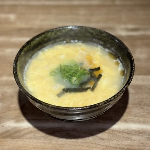 Egg soup/Seaweed soup