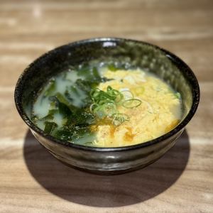 Wakatama Soup/Bean Sprout Soup