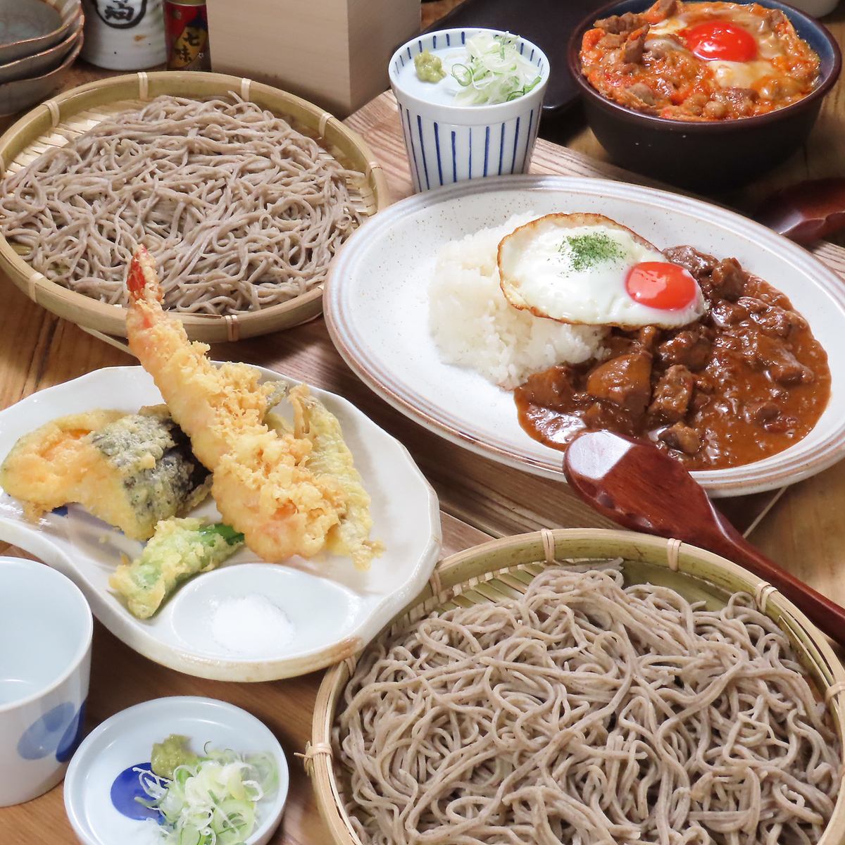 仕事帰りに嬉しい手打ちそばのご用意ございます！