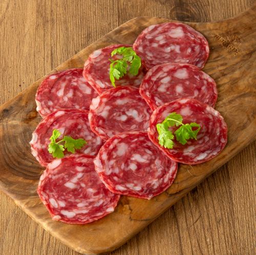 Spanish iberian salami