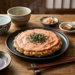 辣味鱈魚籽麻糬起司球