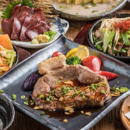 [Shikisai Course] Recommended for parties ◎ Enjoy 3 kinds of fresh fish sashimi and luxurious chicken sukiyaki ♪ 2.5 hours all-you-can-drink 9 dishes 4000 yen