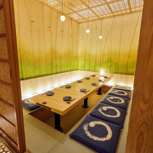 An adult izakaya with fully private rooms