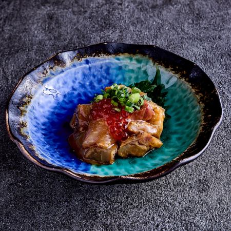 鮮魚の肝だれ和え