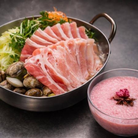 【春限定】桜とろろ鍋