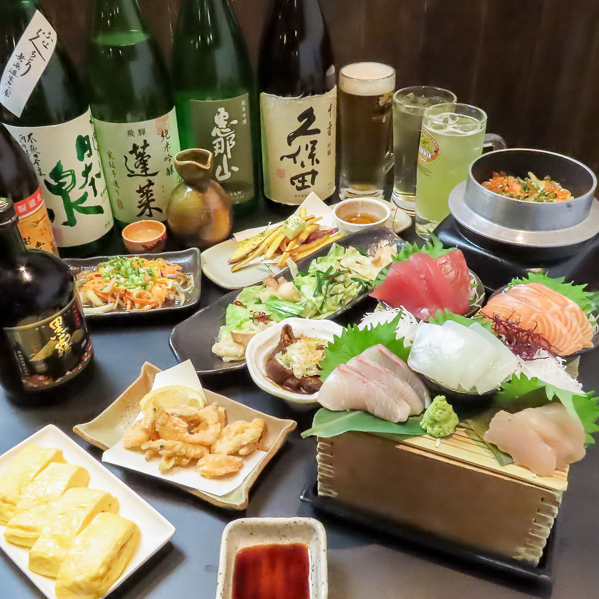 宴会利用は当店で決まり!30年以上続く鮮魚卸売直営店が自信を持ってご提供いたします