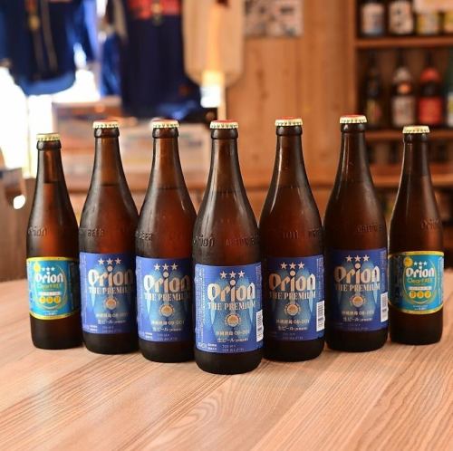 爽快な沖縄ビールを堪能
