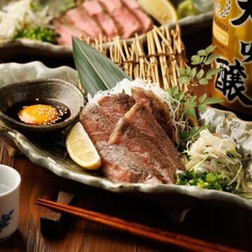 富山県産のブランド牛！氷見牛を使った肉料理をご用意しています