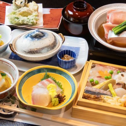 11月22日～1月31日まで◆飲み放題2時間付き会席返し寿司付コース【山茶花】9200円(税込)