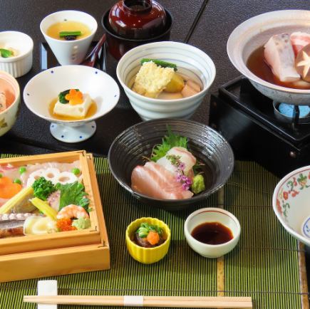 2月1日~3月31日まで◆会席返し寿司付コース【山茶花】6800円(税込)