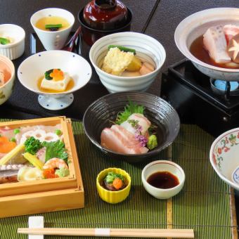 4月7日～5月31日まで◆スタンダード飲み放題2時間付プラン山茶花返し寿司付きコース9200円(税込)