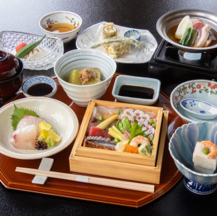 [June 2nd - August 2nd] ◆Camellia-flavored sushi course◆ 6800 yen (tax included)